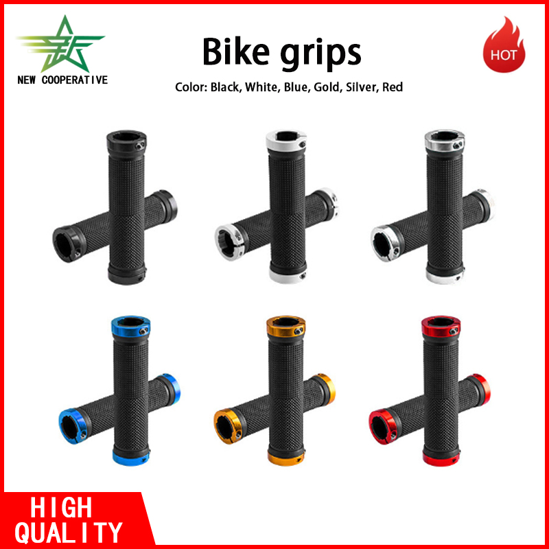 Mtb Grip Lock On - 2 Pezzi Manopole Bici con Doppio