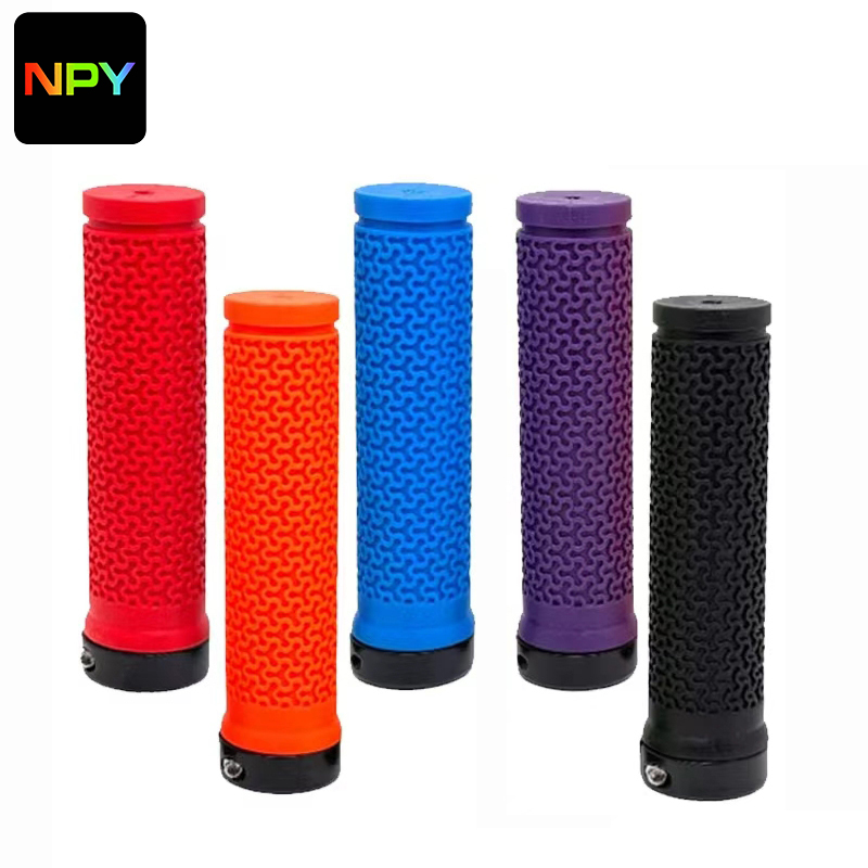 Mtb Grip Lock On - Impugnature per Manubrio Bicicletta NPY, Assorbimento