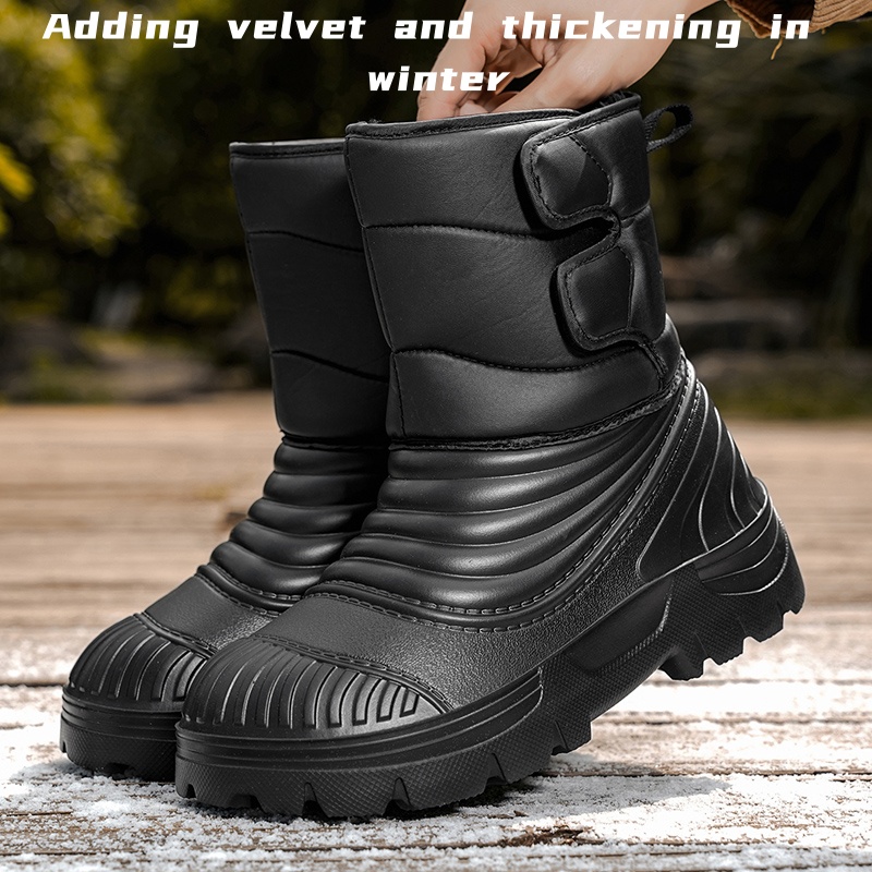Men'S Mountain Biking Shoes - Nuovi Stivali da Neve Invernali da