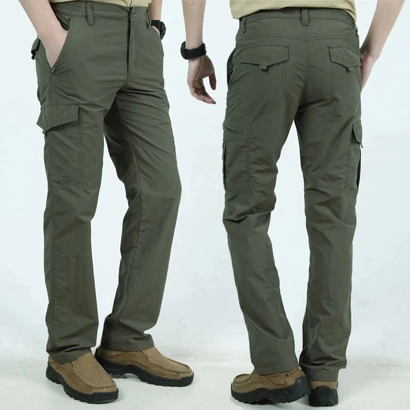Men'S Mountain Biking Shoes - Pantaloni estivi da uomo ad asciugatura