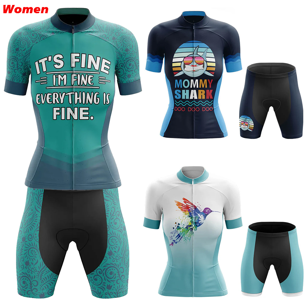 Mountain Biking Pants Women - I'm Fine Abbigliamento da ciclismo in