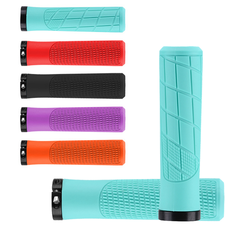 Mtb Grip Lock On - Manopole per manubrio in gomma Manopole