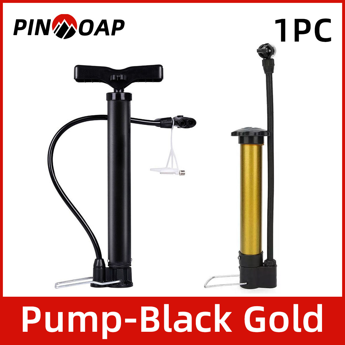 Mtb Fork Air - Pompa per biciclette PINMOAP, comoda pompa