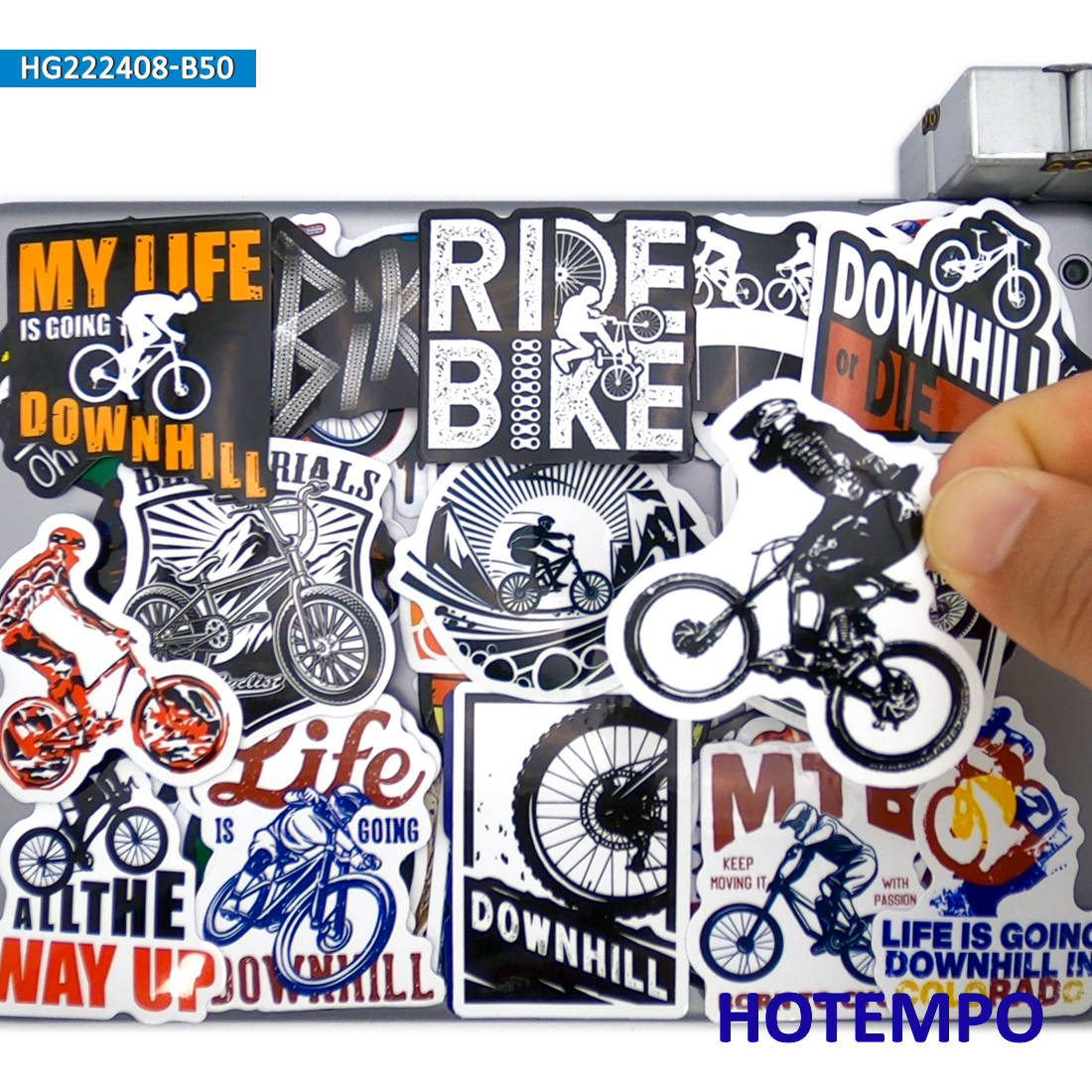 Mountain Biking Sport - 50 pezzi, Andare in mountain bike,
