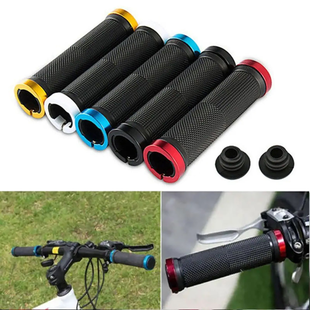 Mtb Grip Lock On - Manopole in gomma per bicicletta Polsini