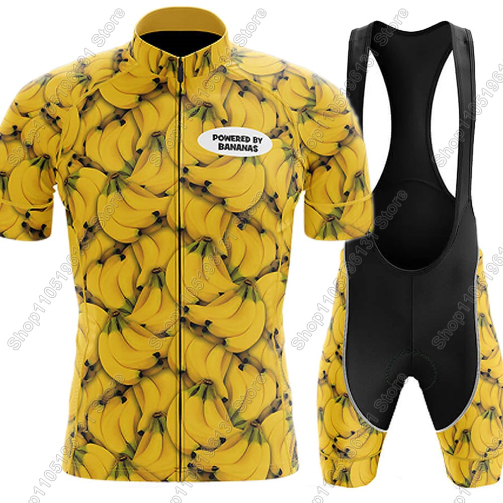 Mountain Biking Uniform - Powerouge-By-Bananas 2026 Maglia da ciclismo Set