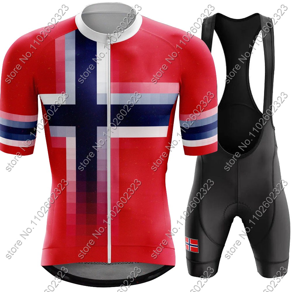 Mountain Biking Uniform - 2024 norvegia maglia da ciclismo squadra