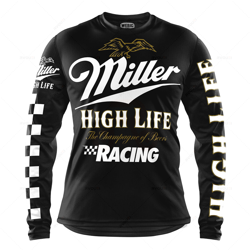 Mountain Biking Uniform - 2023 moto Mountain Bike Jersey MTB