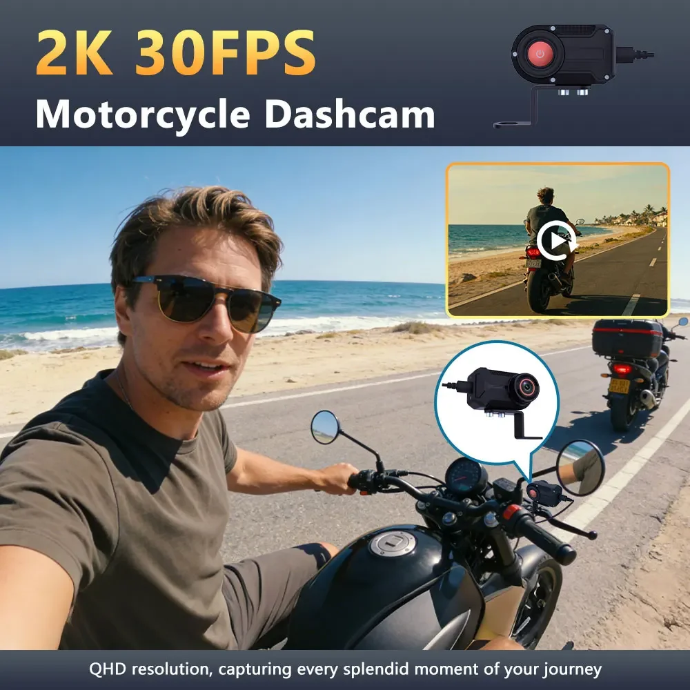 Nuova Dash Cam WiFi 2K QHD IP6 - Mountain Biking Images recensione e prezzo