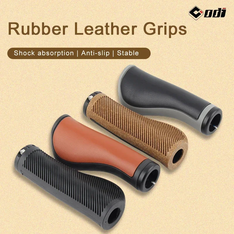 ODI EL13 MTB Retro Leather Gri - Mtb Grip Lock On recensione e prezzo