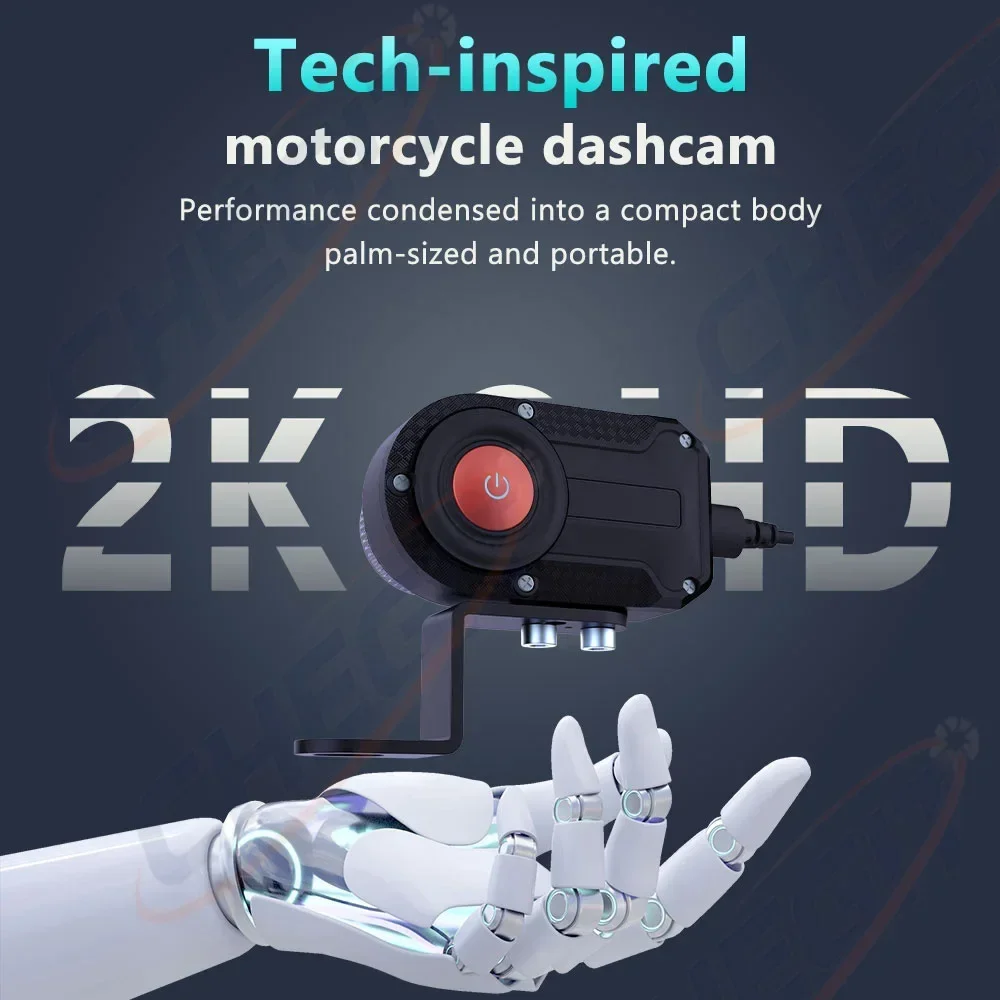 Moto DVR 2K HD WiFi e APP Impe - Mountain Biking Images recensione e prezzo