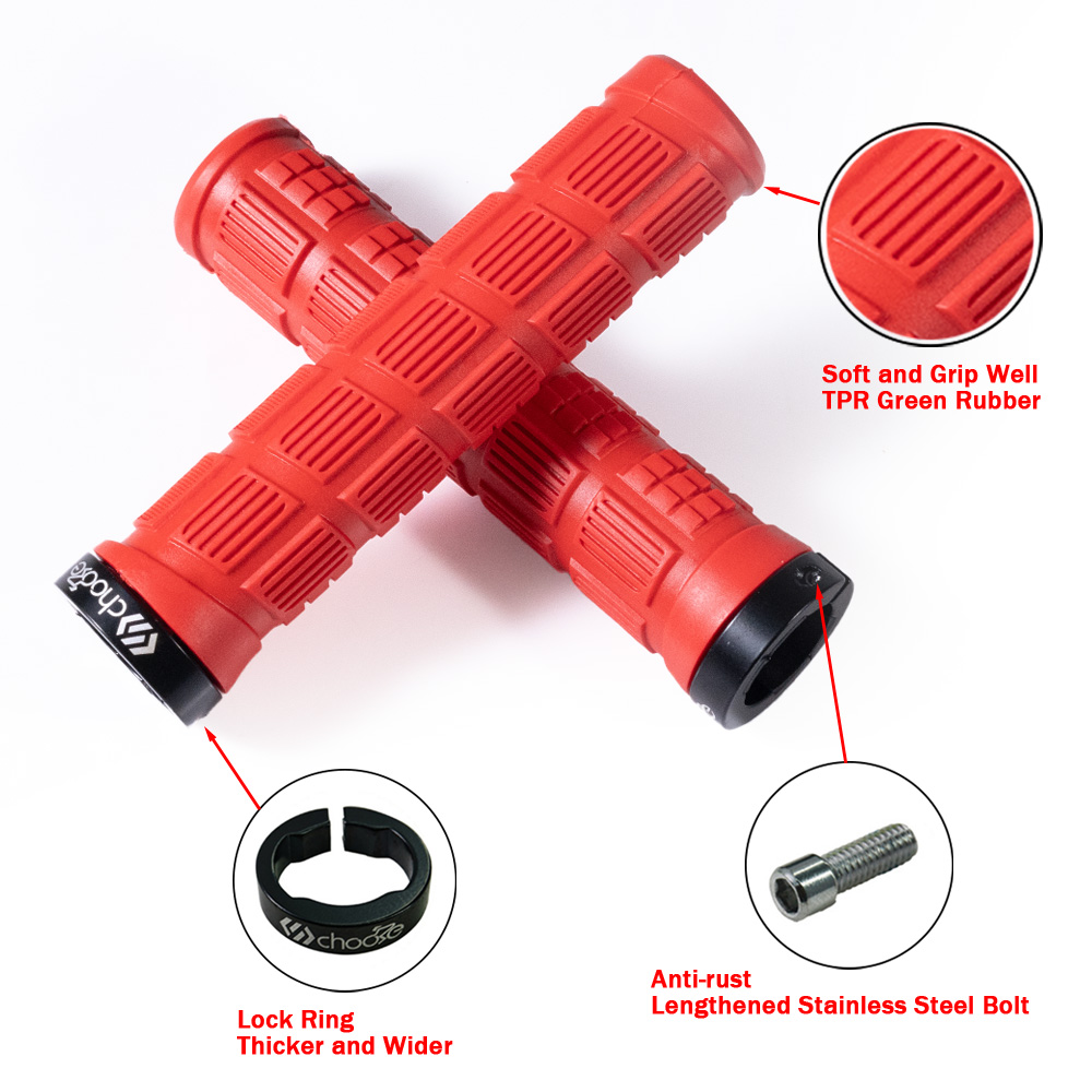 Manopole per Manubrio Bici da  - Mtb Grip Lock On recensione e prezzo