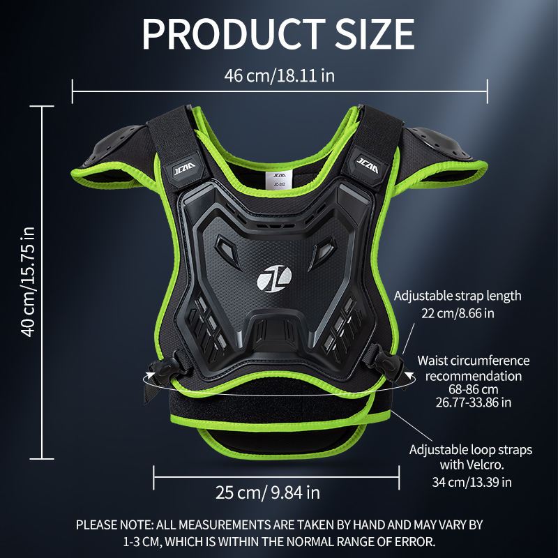 JCAA Protezione Toracica per B - Mountain Biking Chest Protector recensione e prezzo