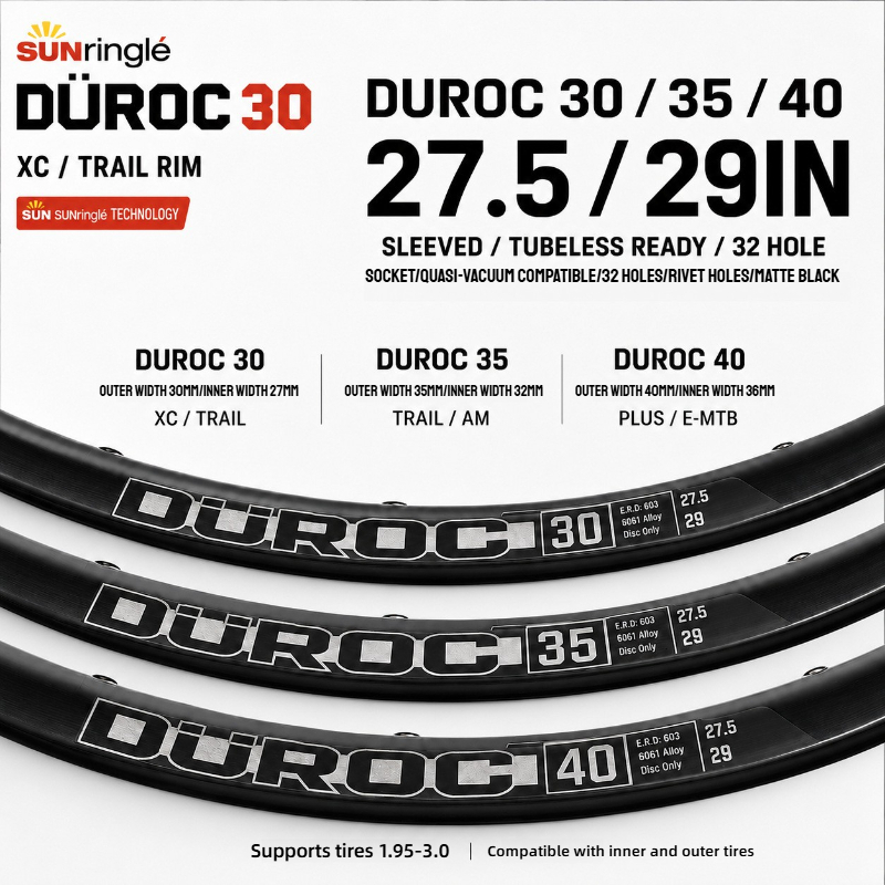 Cerchi MTB DUROC 30 35 40 27.5 - Mountain Biking Xc recensione e prezzo