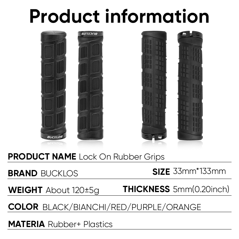 BUCKLOS Manopole per manubrio  - Mtb Grip Lock On recensione e prezzo