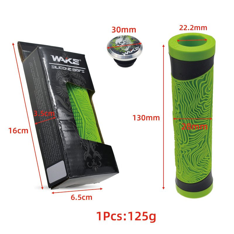 Wake manopole mtb morbide mano - Mtb Grip Lock On recensione e prezzo